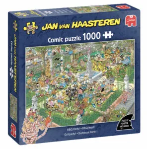 PUZZLE JAN VAN HAASTEREN : BARBECUE PARTY - 1000 PIECES