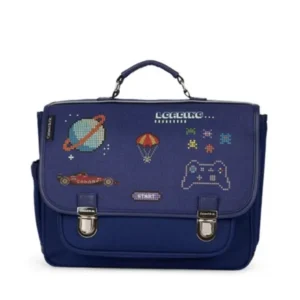 CARTABLE PRIMAIRE 38 CM - PIXEL ART - CARAMEL ET CIE