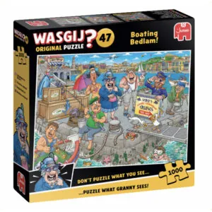 PUZZLE WASGIJ - ORIGINAL 47 : LE RADEAU A LA DERIVE - 1000 PIECES