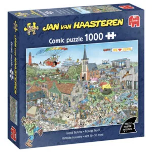 PUZZLE JAN VAN HAASTEREN : RETRAITE INSULAIRE - 1000 PIECES