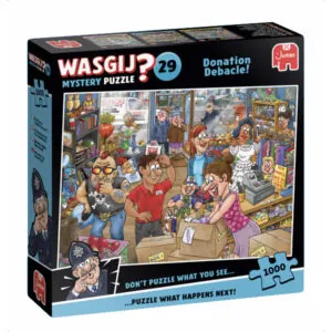 PUZZLE WASGIJ - MYSTERY 29 : UN FIASCO EMBARRASSANT ! 1000 PIECES
