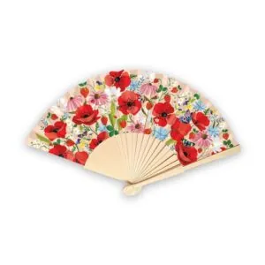 EVENTAIL COQUELICOEURS - CARTES D'ART
