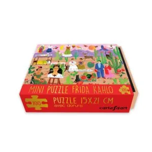 MINI PUZZLE CARTES D'ART : FRIDA - 100 PIECES