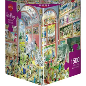 PUZZLE HEYE - H. PRADES : CHEFS D'OEUVRE - 1500 PIECES
