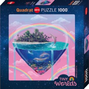 PUZZLE HEYE TINY WORLDS - A. GUZZETTA : DAUPHINS - 1000 PIECES