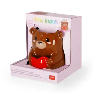 POT A CRAYONS TEDDY BEAR - LEGAMI