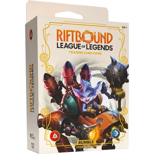 RIFTBOUND - SPIRITFORGED - CHAMPION DECK - RUMBLE (VO)
