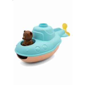 SOUS MARIN BLEU PETIT OURS BRUN - LE JOUET SIMPLE