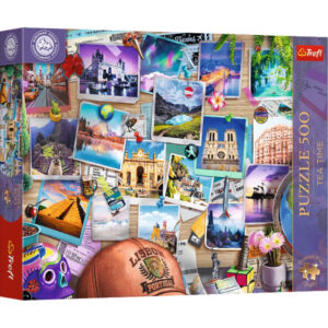 PUZZLE TREFL TEA TIME : SOUVENIRS DU VOYAGE - 500 PIECES