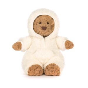 PELUCHE OURS BARTHOLOMEW EN PILOU PILOU - JELLYCAT