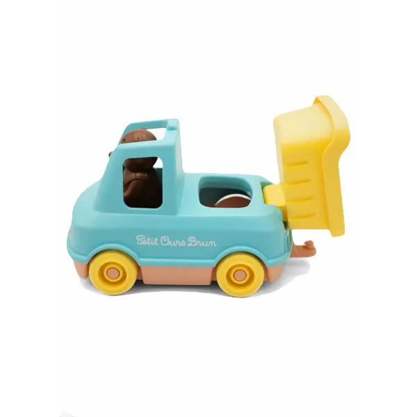 LE CAMION BENNE MENTHE PETIT OURS BRUN - LE JOUET SIMPLE – Image 4