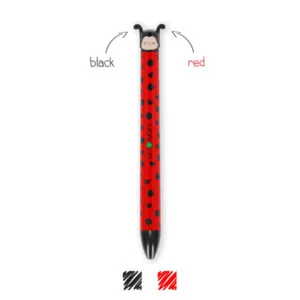 STYLO A BILLE 2 COULEURS COCCINELLE - LEGAMI