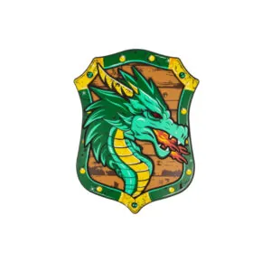 BOUCLIER DRAGON VERT - GREAT PRETENDERS
