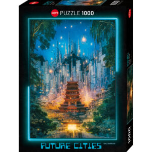 PUZZLE HEYE - FUTURE CITIES - G. BARKAN : PORTAIL - 1000 PIECES