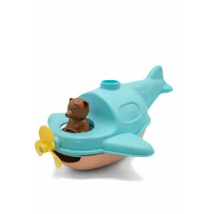 HYDRAVION BLEU PETIT OURS BRUN - LE JOUET SIMPLE