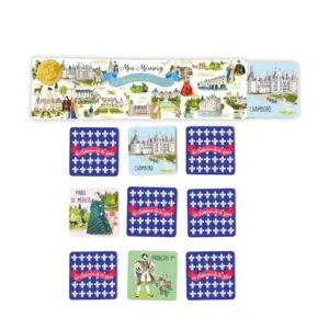 MON MEMORY LES CHATEAUX DE LA LOIRE 32 PIECES - CARTES D'ART