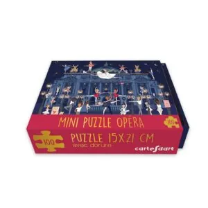 MINI PUZZLE CARTES D'ART : OPERA BALLERINES - 100 PIECES