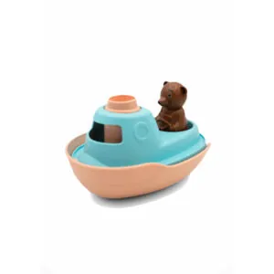 PETIT BATEAU PECHE PETIT OURS BRUN - LE JOUET SIMPLE