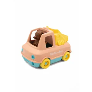 LE CAMION POMPIER PECHE PETIT OURS BRUN - LE JOUET SIMPLE