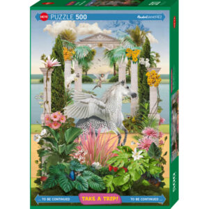 PUZZLE HEYE CARTOON TAKE A TRIP : AVEC ANDRE SANCHEZ - 500 PIECES