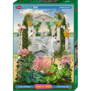 PUZZLE HEYE CARTOON TAKE A TRIP : AVEC ANDRE SANCHEZ - 500 PIECES