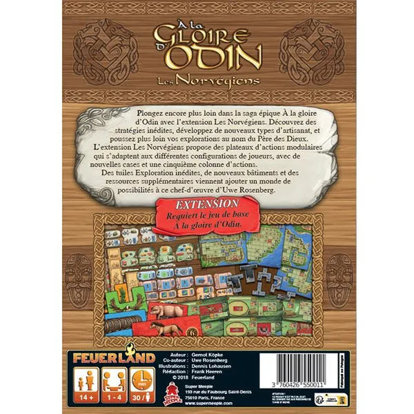 À LA GLOIRE D'ODIN - LES NORVÉGIENS