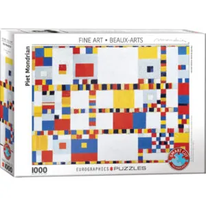 PUZZLE EUROGRAPHICS - BEAUX ARTS - P. MONDRIAN : VICTORY BOOGIE WOOGIE DETAIL - 1000 PIECES