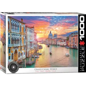 PUZZLE EUROGRAPHICS : GRAND CANAL VENISE - 1000 PIECES