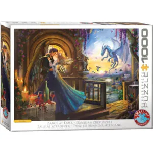 PUZZLE EUROGRAPHICS - R. KAHN : DANSE AU CREPUSCULE - 1000 PIECES