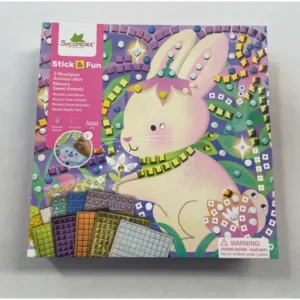 COFFRET MOSAIQUES ANIMAUX DOUX - SYCOMORE