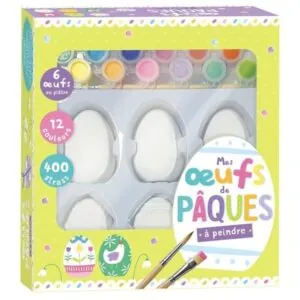COFFRET MES OEUFS DE PAQUES A PEINDRE - AUZOU