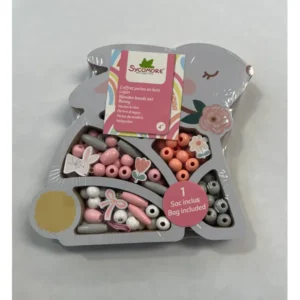 COFFRET DE PERLES BOIS LAPIN - SYCOMORE