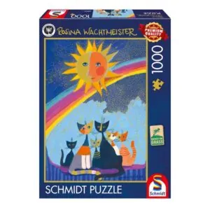 PUZZLE SCHMIDT - R. WACHTMEISTER : SOUS LA PLUIE D'OR - 1000 PIECES