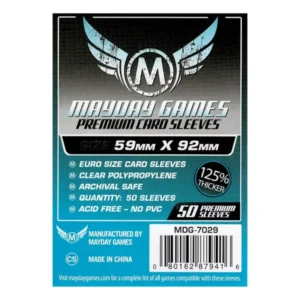 SLEEVES MAYDAY - 59X92MM EURO PREMIUM