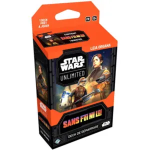 STAR WARS UNLIMITED - SANS FOI NI LOI - DECK DE DÉMARRAGE - LEIA ORGANA