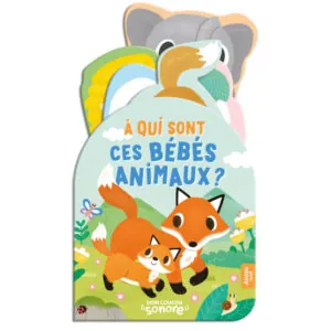 LIVRE MON COUCOU SONORE - A QUI SONT CES BEBES ANIMAUX - AUZOU