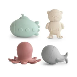 SET 4 JOUETS DE BAIN OCEAN - MUSHIE