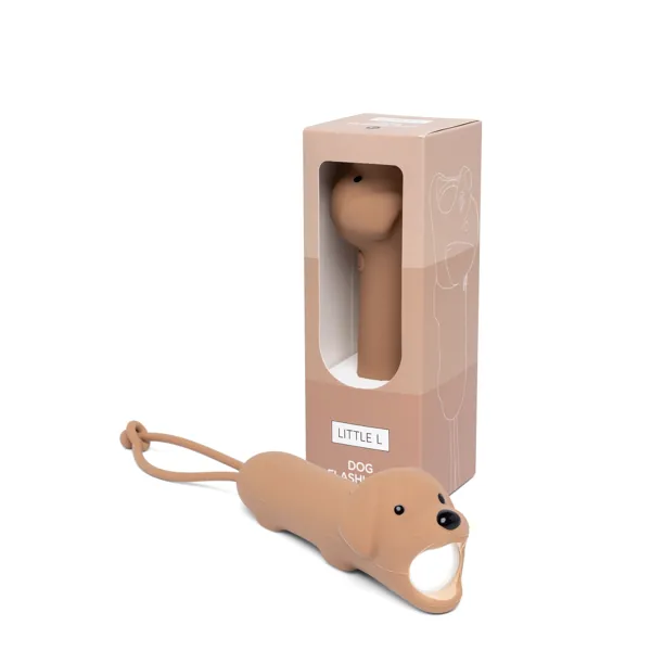 LAMPE TORCHE SILICONE CHIEN - LITTLE L
