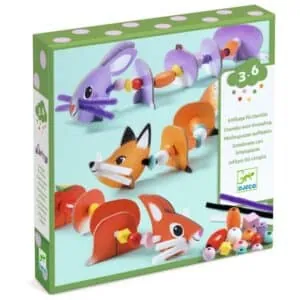 COFFRET ENFILAGE - ANIMAUX MIGNONS - DJECO