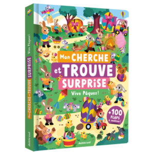 LIVRE CHERCHE ET TROUVE SURPRISE VIVE PAQUES - AUZOU