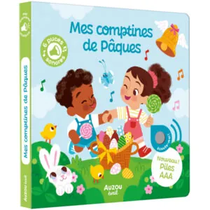 LIVRE MES PREMIERS SONORES - COMPTINES DE PAQUES - AUZOU