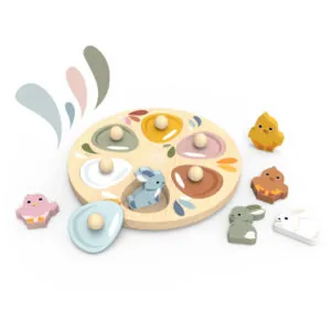 PUZZLE OEUFS JARDIN SURPRISE - SPEEDY MONKEY