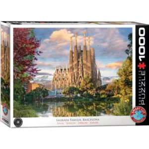PUZZLE EUROGRAPHICS : SAGRADA FAMILIA BARCELONE - 1000 PIECES