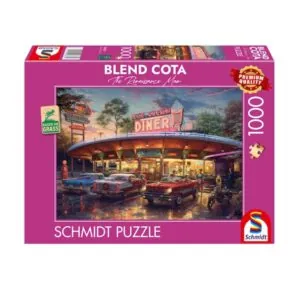 PUZZLE SCHMIDT - B. COTA : DINER AMERICAIN - 1000 PIECES