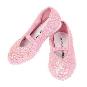 BALLERINES A SEQUINS LILY ROSE CLAIR 28 - SOUZA