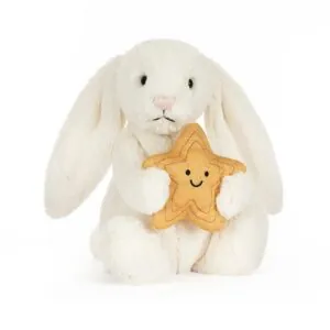 PELUCHE LAPIN CREME ET ETOILE - JELLYCAT