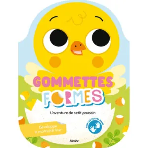 CAHIER DE GOMMETTES - L'AVENTURE DE PETIT POUSSIN - AUZOU