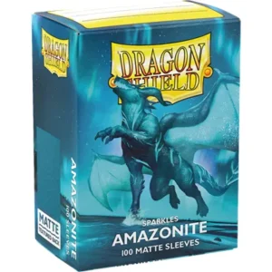 100 DRAGON SHIELD MATTE - AMAZONITE