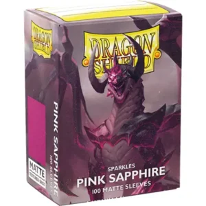 100 DRAGON SHIELD MATTE - PINK SAPPHIRE