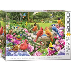 PUZZLE EUROGRAPHICS - G. GIORDANO : RASSEMBLEMENT D'OISEAUX - 2000 PIECES